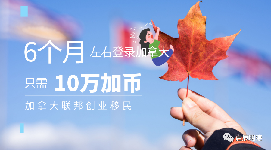 案例来了：加拿大联邦创业移民，6个月拿工签